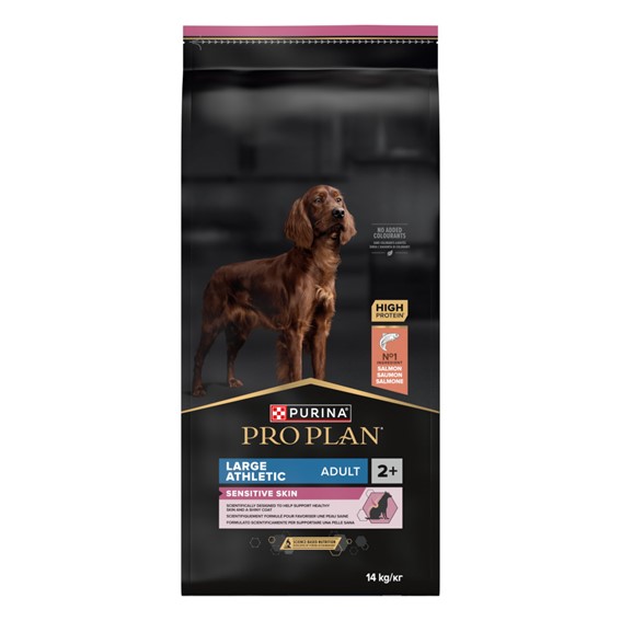 PRO PLAN CÃO ADULT LARGE ATHLETIC SENSITIVE SKIN - SALMÃO