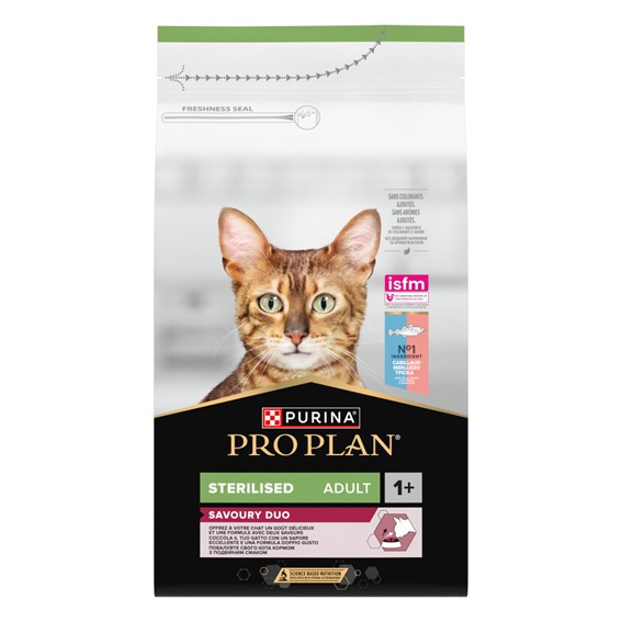 PRO PLAN GATO STERILISED - BACALHAU E TRUTA