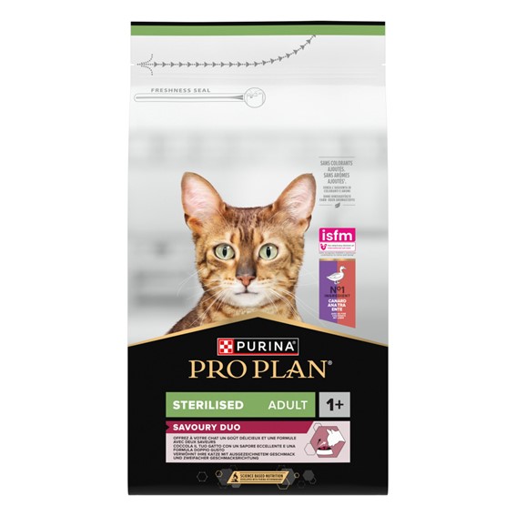 PRO PLAN GATO STERILISED -  PATO COM FIGADO
