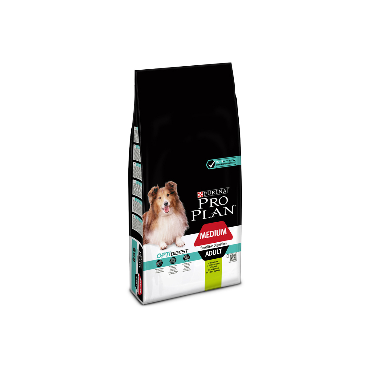 PRO PLAN CÃO ADULT MEDIUM SENSITIVE DIGESTION - BORREGO - 14 KG