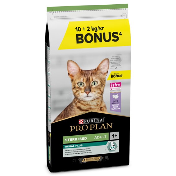 PRO PLAN GATO STERILISED - PERU - 10 + 2 KG