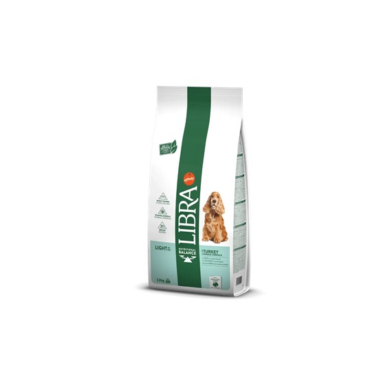 LIBRA CÃO ADULTO LIGHT IN FAT - PERU E CEREAIS INTEGRAIS - 12 KG