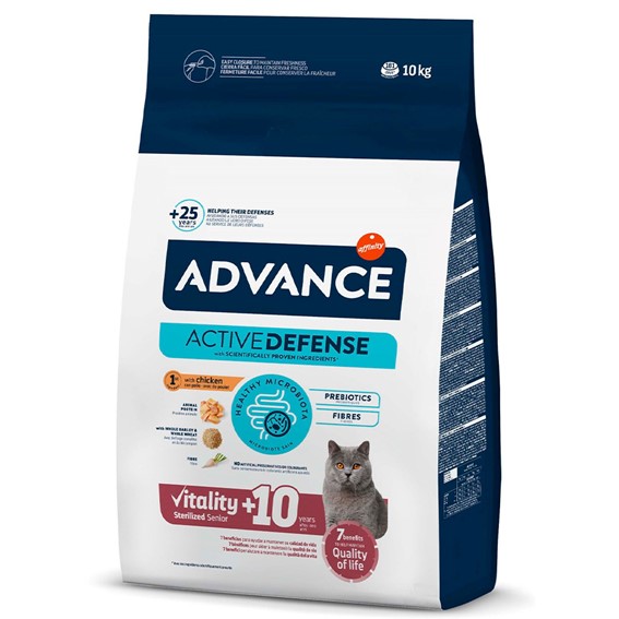 ADVANCE GATO SENIOR STERILIZED