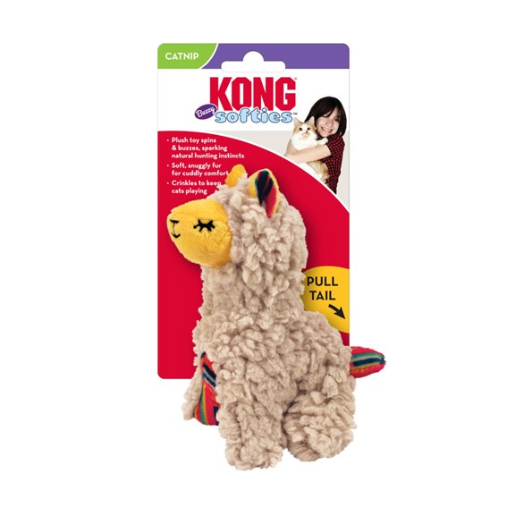 KONG CAT SOFTIES BUZZY LLAMA