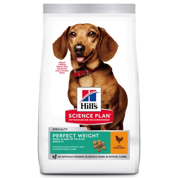 HILLS SCIENCE PLAN CANINE ADULT PERFECT WEIGHT SMALL/MINI
