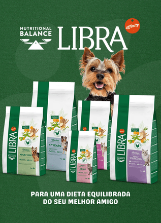 Libra Affinity – Alimentação equilibrada para cães e gatos com nutrição completa para todas as fases da vida.