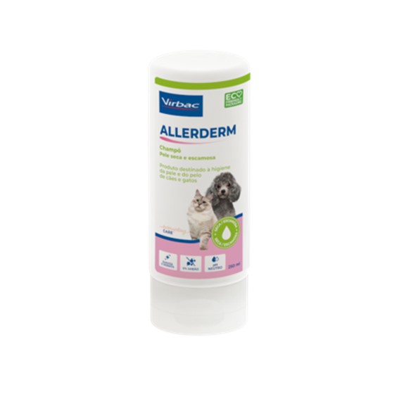 ALLERDERM CHAMPÔ PELE SECA E ESCAMOSA