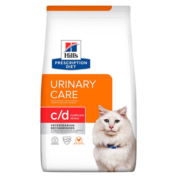 HILLS PRESCRIPTION DIET FELINE URINARY CARE C/D MULTICARE STRESS