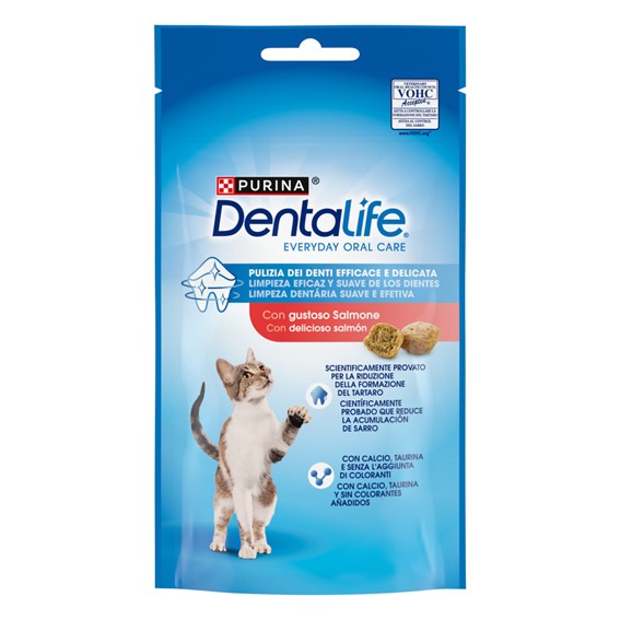 PURINA DENTALIFE GATO - SALMAO