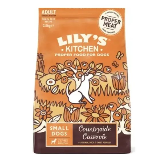 LILYS KITCHEN CÃO SMALL DOGS - FRANGO E PATO